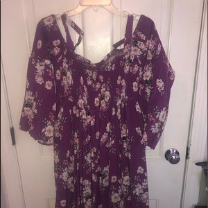 Womens Torrid Cold Shoulder Dress